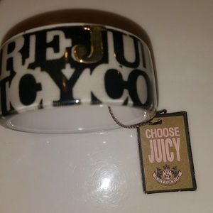 Juicy Couture lucite bangle bracelet